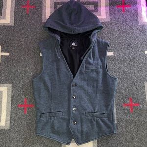 Blazer style vest with hood?